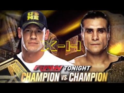 john cena vs alberto del rio raw 2013 highlights HD chapion vs champion