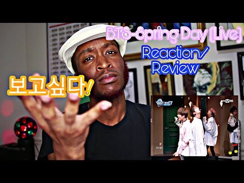 BTS-Spring Day (Live) *Initial Reaction/Review*