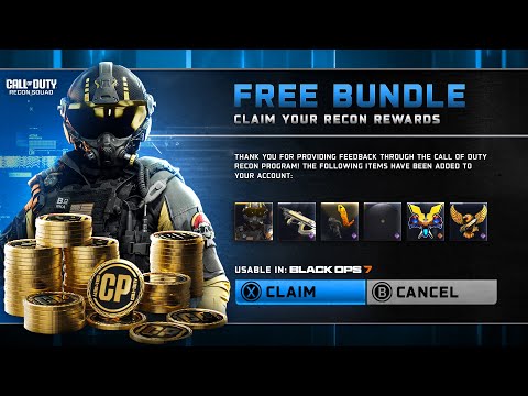 Claim FREE Bundles in Black Ops 7... (All Recon Rewards) - Season 1 
