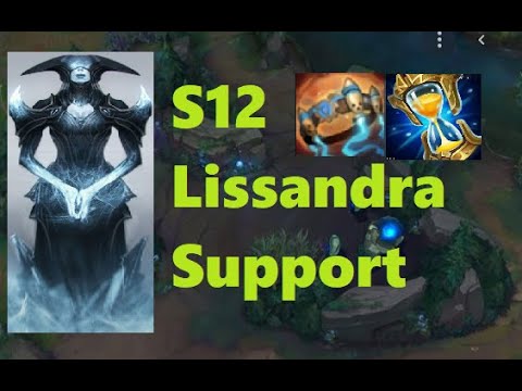 Season 12 Lissandra support vs Anivia and Vayne xD