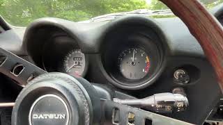 1973 Datsun 240Z Start Up and Rev Video