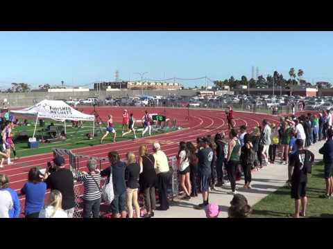 VarB 800m at Edison HS 4-13-17 - Los Alamitos Boys