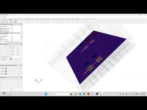 full chirp emission / reflection / reception simulation