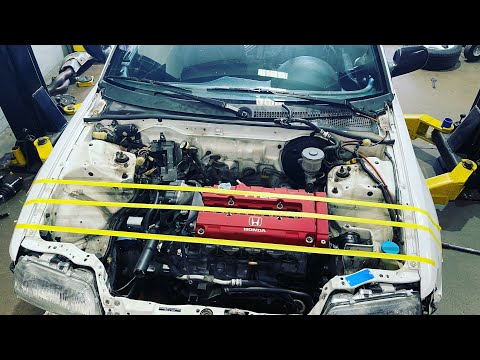 CRX Type R - Building OEM engine mounts- getting it perfect - Part 3