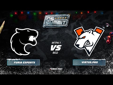 FURIA vs Virtus.pro [Map 1, Mirage] (Best of 2) | cs_summit 5