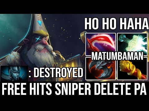 Electronic Machine Gun - Sniper Free Hits Deleted PA MATUMBAMAN HO HO HA HA ft Miracle- Dota 2