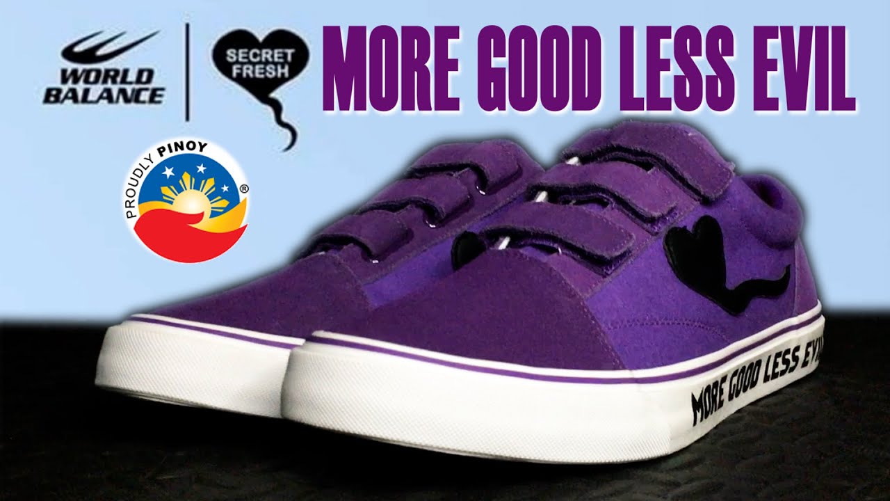 World Balance x Secret Fresh More Good Less Evil | Unboxing