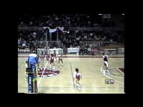 1987 1988: finale scudetto Imet Perugia - PVF "Landsystem" MATERA (parte 1) promozione in A/1