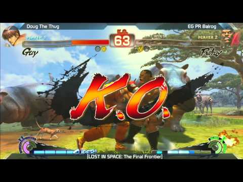 SSF4: EG PR Balrog vs Doug The Thug - LOST IN SPACE: The Final Frontier