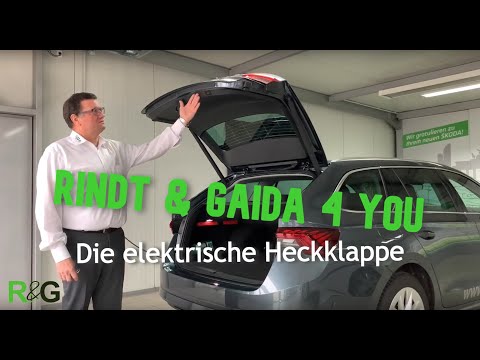 Rindt & Gaida 4 YOU - So funktioniert Eure Heckklappen-Komfortöffnung