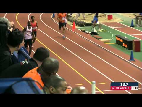 Boys 200m Prelim Heat 10 - New Balance Nationals Indoor 2014