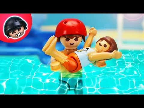 Kevin rettet Kind das Leben! Playmobil Polizei Film - KARLCHEN KNACK #225