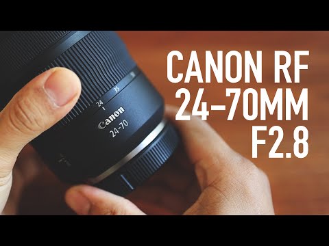 Canon RF 24-70mm f2.8 L IS USM Lens Review