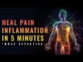 174 Hz Music Heals Pain and Inflammation in 5 Min | Alpha Waves Binaural Beats Heals Body Damage