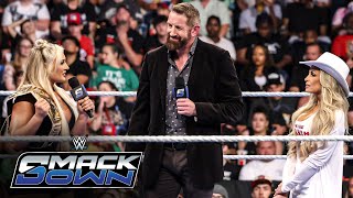 Tiffany Stratton and Trish Stratus engage in a war of words: SmackDown highlights, July 11, 2025