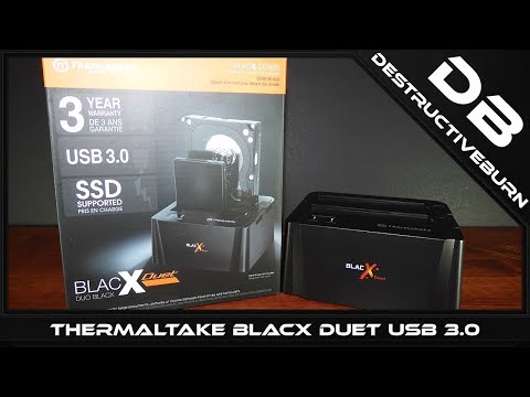 Thermaltake BlacX Duet USB 3.0 Review & Benchmark Speed Tests