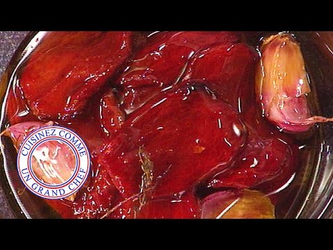 Tomates confites d'Alain Ducasse