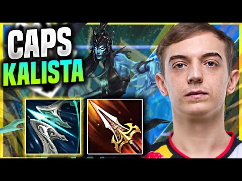CAPS IS A MONSTER WITH KALISTA! - G2 Caps Plays Kalista MID vs Yasuo! | Challenger TV