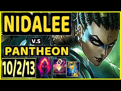 KADIR (NIDALEE) vs PANTHEON - 10/2/13 KDA JUNGLE GAMEPLAY - EUW Ranked MASTER