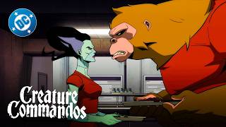 Creature Commandos - give her back her food!! 😤 🍽️ | DC