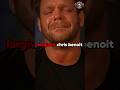 Hulk Hogan said this about Chris Benoit.#wwe #wrestling #wrestlemania