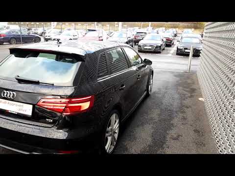 182D21411 - 2018 Audi A3 SB 1.6TDI 116 S LINE ORIGINAL PRICE NEW 36,255 SAV...