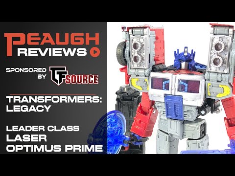 Video Review: Transformers Legacy - Leader LASER OPTIMUS PRIME (G2)