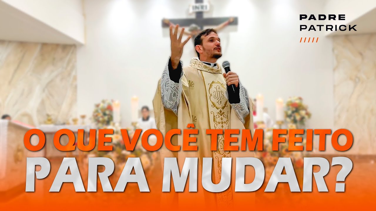 Quando a luz de Deus nos atinge, acontece a mudança de vida #padrepatrick  #homilia