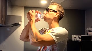 【早飲み】500mlの水を1秒で飲むチャレンジ。