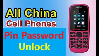 All Keypad china phone password pin unlock