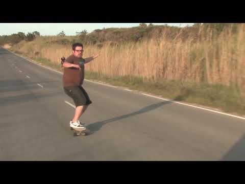 Mistrz longboardu w akcji