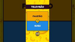 Capa de Faustão x Gugu