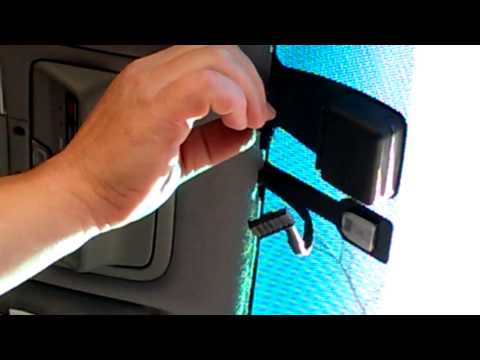 Remove Rear View Mirror And Rain Sensor - Lexus