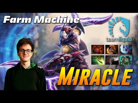 Miracle Anti Mage 1100 GPM Farm Machine Dota 2