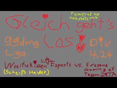 [GER] 99dmg Liga, 4th div: aifukissen.de vs. EraseME Gaming (powered by tabstats.net)