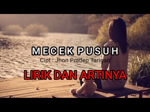 Mecek Pusuh || GITARENA BR GINTING (Lirik+terjemahan)