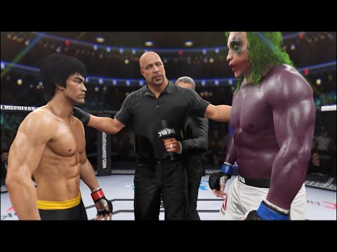 Bruce Lee vs. Classic Joker - EA Sports UFC 2 - Epic Fight