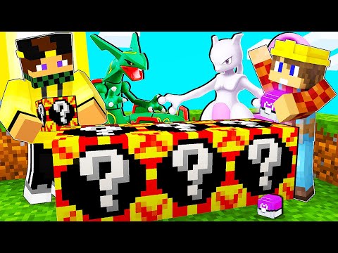 1000 PIXELMON LUCKYBLOCK SHINY CON I MIEI AMICI SU MINECRAFT ITA!!