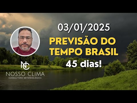 Brazil 45-Day Forecast! (03/01/26)