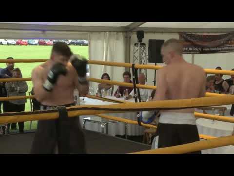 Patrick Hogan. Semi-pro Boxing English Title Knockout