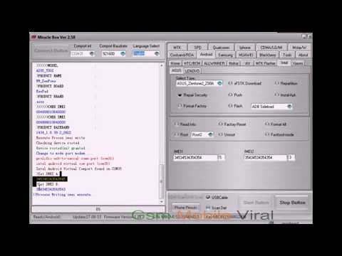 Asus Zenfone Imei Repair With Miracle box//No Signel Problem Is Solved