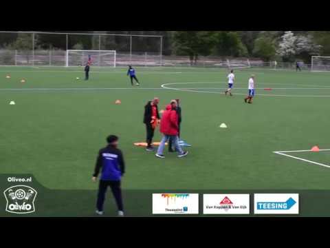 OLIVEO 1 - Gouda 1 oefenwedstrijd voetbal