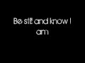 The Fray - Be Still (Lyrics) 