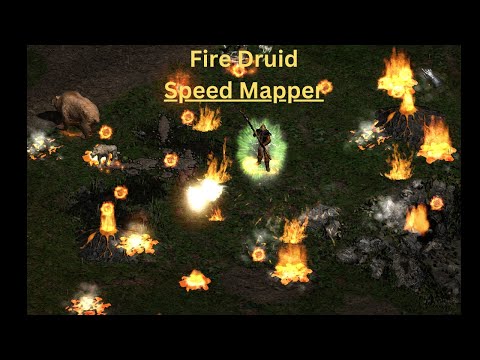 JuxtAGuides - PD2 S10 Fire Druid (Speed Mapper)