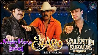 🎶Valentín Elizalde, Sergio Vega, El Chapo - Éxitos Mix 🔥 Leyendas Sinaloenses