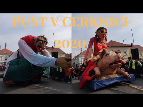 PUST V CERKNICI SLOVENIA 2020 (carnival) PUST IN CERKNICA