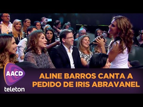 Iris Abravanel pede e Aline Barros canta Sonda-Me | Teleton 2017