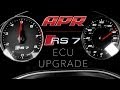 APR RS7 4.0T ECU Upgrade vs Stock - Acceleration