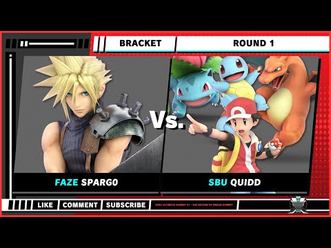 Vars Ultimate Summit #1 - Sparg0 (Cloud) VS Quidd (Pokemon Trainer) - SSBU