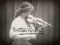 Violinist Kathleen Parlow ~ Serenade from Les ...
